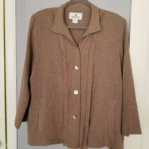 Taupe Jacket from Emmelle
